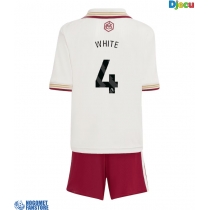 Arsenal Ben White #4 Rezervni Dres za djecu 2025-26 Kratak Rukav (+ Kratke hlače)